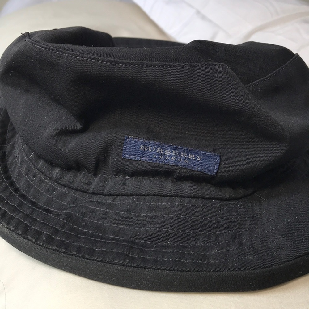 Burberry Black Cotton Hat